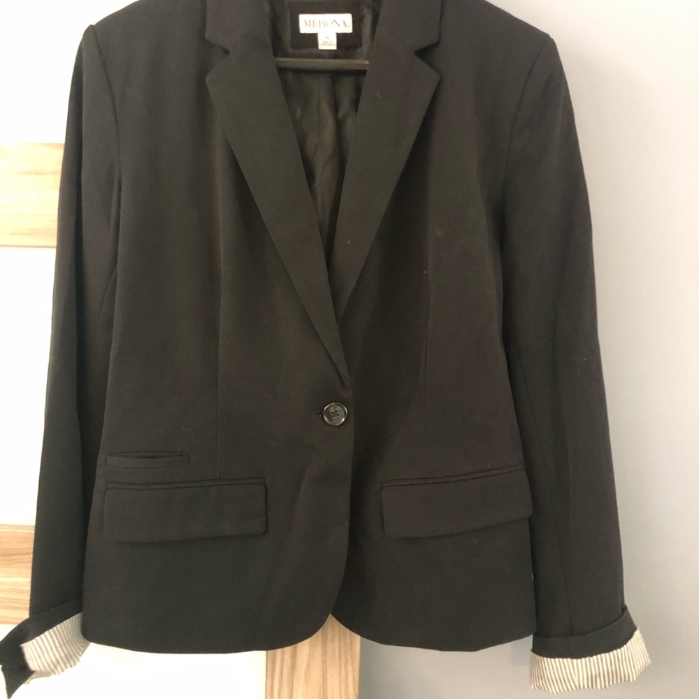 Merona Elegant Suit Top! size 10